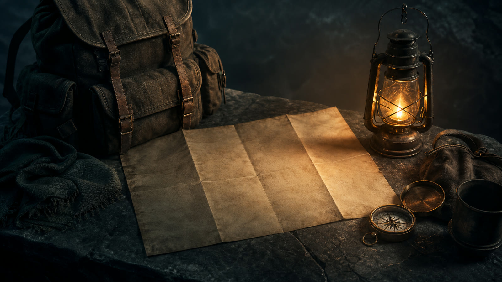 An original pack and route-map illustration for preparing a versioned build test.